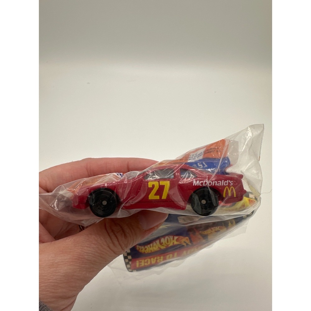 1993 McDonald's Hot‎ Wheels Thunderbird #27 Sealed Racing Series Happy Meal - Picture 7 of 9